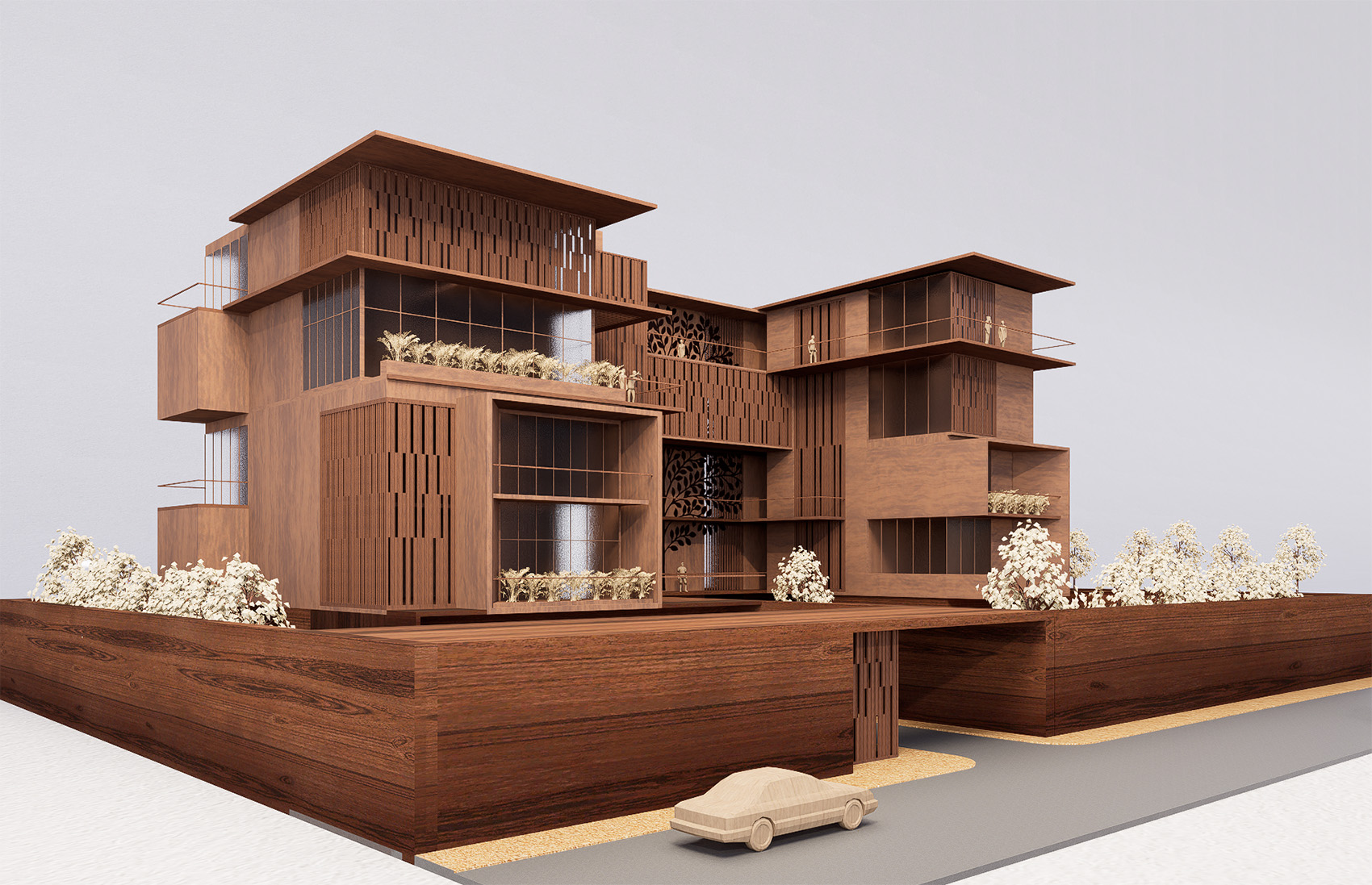Private Residence – Angular View